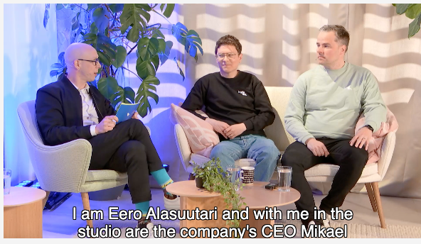 Live captions on screen during a multi-speaker panel discussion